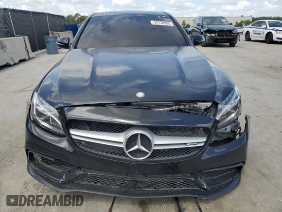 2016 Mercedes-Benz C 63 AMG with VIN 55SWF8GB0GU115383, listed as a Copart auction lot 52738005 with 101,439 mi miles and Clean title. Bid and sale history available at DreamBid. Image 5.