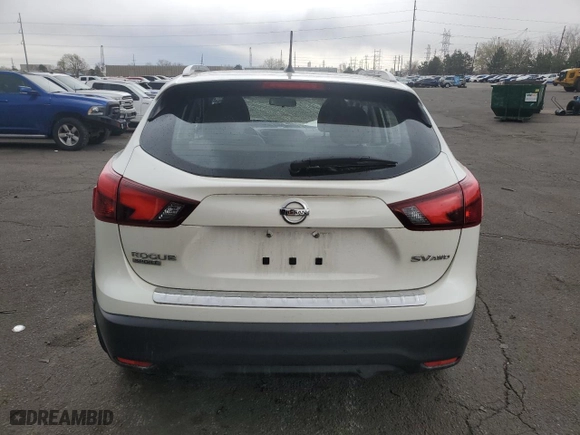 2018 Nissan Rogue Sport SV with VIN JN1BJ1CR9JW601057, listed as a Copart auction lot 51603835 with 73,210 mi miles and Salvage Title. Bid and sale history available at carsss.com. Image 6.