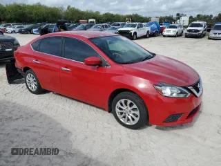 2018 Nissan Sentra S with VIN 3N1AB7AP2JY214436, listed as a Copart auction lot 50789335 with 120,875 mi miles and Salvage Title. Bid and sale history available at DreamBid. Image 4.