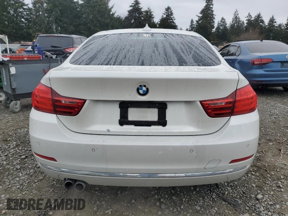 2015 BMW 4 Series 428i with VIN WBA4A5C52FGK15623, listed as a Copart auction lot 49856825 with 144,135 mi miles and Salvage Title. Bid and sale history available at DreamBid. Image 6.