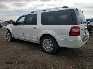 2013 Ford Expedition Max Limited with VIN 1FMJK2A50DEF56298, listed as a Copart auction lot 43543285 with 171,706 mi miles and Salvage title. Bid and sale history available at DreamBid. Image 2.