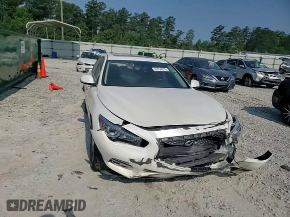 2017 Infiniti Q50 Premium z VIN JN1EV7APXHM738598, wystawiony jako Copart lot #59156075 z przebiegiem 178 498 mil mil oraz Szkoda całkowita • Salvage title. Historia ofert i sprzedaży dostępna na DreamBid. Obrazek 14.