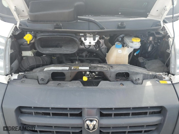 2018 Ram ProMaster Cargo Van with VIN 3C6TRVDG0JE131968, listed as a Copart auction lot 46828315 with 88,392 mi miles and Salvage Title. Bid and sale history available at carsss.com. Image 12.