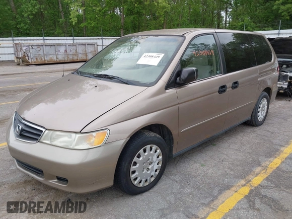 2003 Honda Odyssey LX z VIN 5FNRL18513B106306, wystawiony jako IAAI lot #42308429 z przebiegiem Nie podano mil oraz . Historia ofert i sprzedaży dostępna na DreamBid. Obrazek 2.