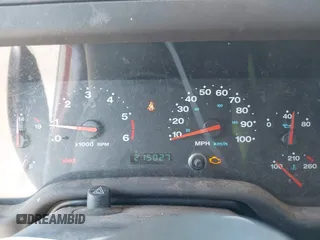 2001 Jeep Wrangler Sport with VIN 1J4FA49S11P375854, listed as a IAAI auction lot 42334037 with 215,027 mi miles and . Bid and sale history available at DreamBid. Image 7.