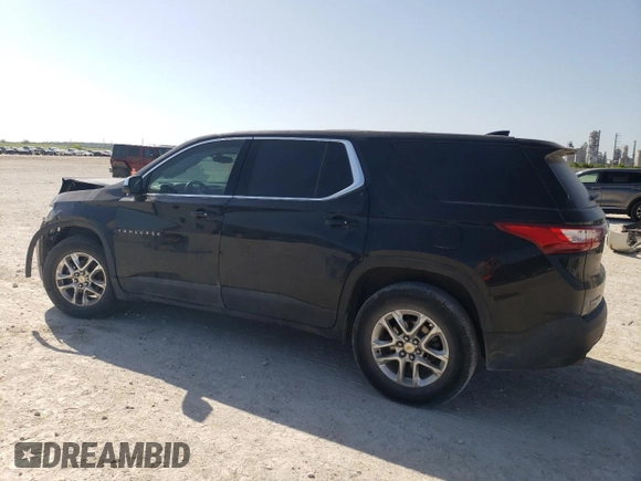 2020 Chevrolet Traverse LS with VIN 1GNERFKW8LJ277467, listed as a Copart auction lot 52730655 with 87,670 mi miles and Salvage Title. Bid and sale history available at carsss.com. Image 2.