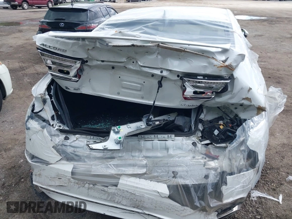 2019 Honda Accord Sedan Sport 1.5T with VIN 1HGCV1F3XKA152792, listed as a IAAI auction lot 39443569 with 48,703 mi miles. Bid and sale history available at carsss.com. Image 6.