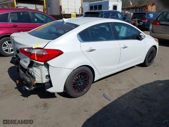 2014 Kia Forte EX with VIN KNAFZ4A85E5096324, listed as a IAAI auction lot 41704435 with 138,311 mi miles. Bid and sale history available at carsss.com. Image 4.