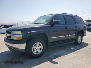 2005 Chevrolet Tahoe Z71 with VIN 1GNEC13T75R266344, listed as a Copart auction lot 62756385 with 88,734 mi miles and Clean title. Bid and sale history available at DreamBid. Image 1.
