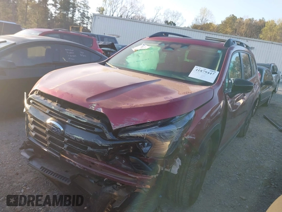 2024 Subaru Ascent Onyx с VIN 4S4WMAHD6R3430974, выставлен на аукционе IAAI как лот 41879447 с пробегом 11 656 миль миль и . История ставок и продаж доступна на DreamBid. Изображение 18.