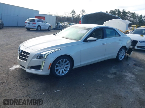 2014 Cadillac CTS Sedan RWD with VIN 1G6AP5SX2E0128760, listed as a IAAI auction lot 41719528 with 101,916 mi miles. Bid and sale history available at carsss.com. Image 18.