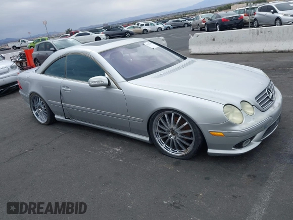 2003 Mercedes-Benz CL 500 z VIN WDBPJ75J23A036694, wystawiony jako IAAI lot #41745660 z przebiegiem 131 571 mil mil oraz . Historia ofert i sprzedaży dostępna na DreamBid. Obrazek 1.