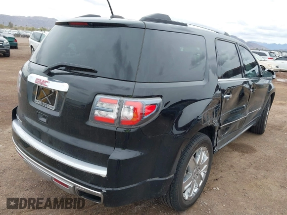 2016 GMC Acadia Denali with VIN 1GKKRTKD0GJ217329, listed as a IAAI auction lot 41762055 with 64,447 mi miles. Bid and sale history available at carsss.com. Image 4.