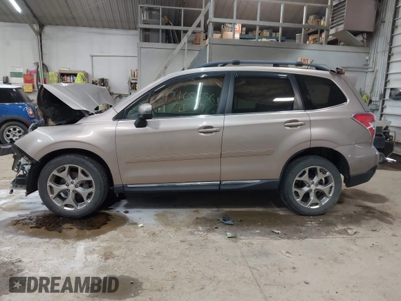 2015 Subaru Forester Touring z VIN JF2SJAUC4FH586763, wystawiony jako IAAI lot #42160456 z przebiegiem 59 412 mil mil oraz . Historia ofert i sprzedaży dostępna na DreamBid. Obrazek 14.