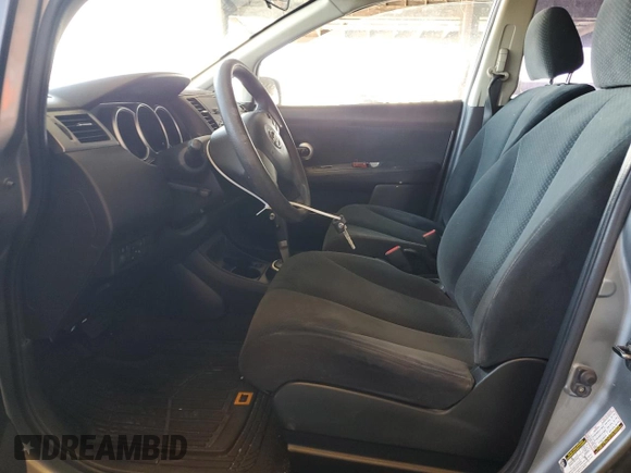 2011 Nissan Versa S with VIN 3N1BC1AP0BL360766, listed as a Copart auction lot 62177555 with 188,160 mi miles and Salvage title. Bid and sale history available at DreamBid. Image 7.