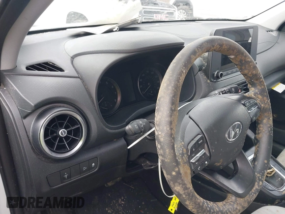 2023 Hyundai Kona SEL with VIN KM8K62AB6PU040648, listed as a IAAI auction lot 41363527 with Not Provided miles and . Bid and sale history available at DreamBid. Image 7.