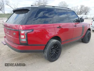 2017 Land Rover Range Rover with VIN SALGS2FE3HA331421, listed as a IAAI auction lot 42043328 with 105,421 mi miles and . Bid and sale history available at DreamBid. Image 4.