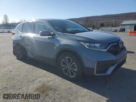 2020 Honda CR-V EX with VIN 2HKRW2H50LH658216, listed as a Copart auction lot 49878945 with 76,061 mi miles and Salvage Title. Bid and sale history available at carsss.com. Image 4.