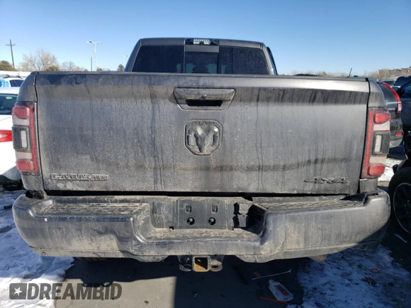 2023 Ram 2500 Laramie with VIN 3C6UR5FLXPG647136, listed as a Copart auction lot 41871595 with 35,213 mi miles and Salvage Title. Bid and sale history available at carsss.com. Image 6.