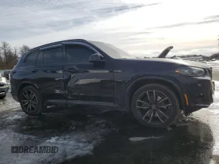 2023 BMW X3 xDrive30i with VIN 5UX53DP00P9N94085, listed as a Copart auction lot 88766165 with 15,906 mi miles and Salvage Title. Bid and sale history available at carsss.com. Image 4.