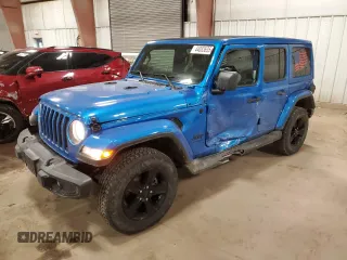 2022 Jeep Wrangler Unlimited Sahara с VIN 1C4HJXEGXNW234259, выставлен на аукционе Copart как лот 44083635 с пробегом 25 894 миль миль и Чистый • Clean title. История ставок и продаж доступна на DreamBid. Изображение 1.