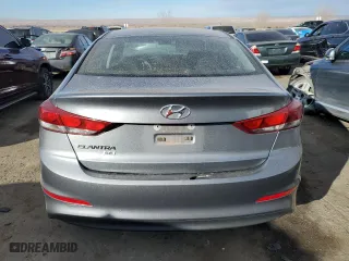 2018 Hyundai Elantra SE with VIN KMHD74LFXJU665594, listed as a Copart auction lot 86861624 with 0 mi miles and Salvage Title. Bid and sale history available at carsss.com. Image 6.