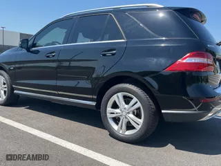 2012 Mercedes-Benz M-Class ML 350 with VIN 4JGDA5HB1CA026778, listed as a Copart auction lot 53190415 with 115,082 mi miles and Salvage Title. Bid and sale history available at carsss.com. Image 3.