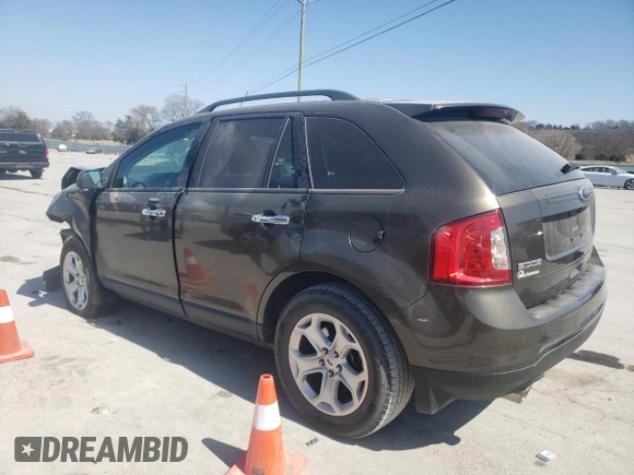 2011 Ford Edge SEL with VIN 2FMDK3JC0BBB37250, listed as a Copart auction lot 48635685 with 117,693 mi miles and Salvage Title. Bid and sale history available at carsss.com. Image 2.