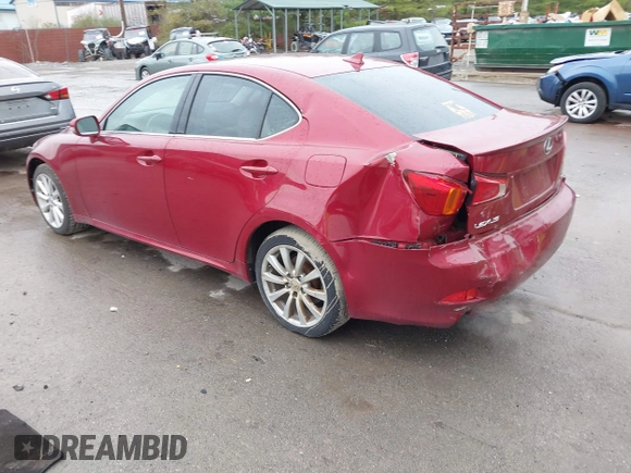 2009 Lexus IS 250 z VIN JTHCK262895028140, wystawiony jako IAAI lot #41996151 z przebiegiem 216 365 mil mil oraz . Historia ofert i sprzedaży dostępna na DreamBid. Obrazek 3.