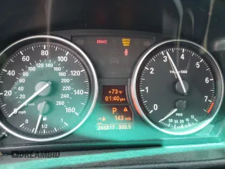 2011 BMW 3 Series 328i with VIN WBAPH7C52BE850433, listed as a Copart auction lot 51310665 with 245,317 mi miles and Salvage Title. Bid and sale history available at carsss.com. Image 9.