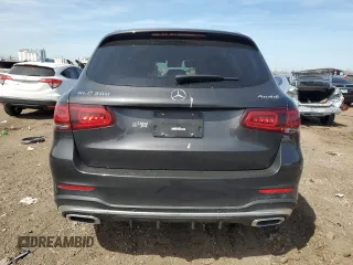 2022 Mercedes-Benz GLC 300 with VIN W1N0G8EB9NV398834, listed as a Copart auction lot 52667435 with 12,018 mi miles and Salvage Title. Bid and sale history available at DreamBid. Image 6.