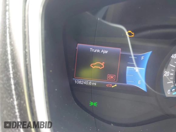 2013 Ford Fusion SE with VIN 3FA6P0HR3DR273728, listed as a IAAI auction lot 42188058 with 108,240 mi miles and . Bid and sale history available at DreamBid. Image 7.