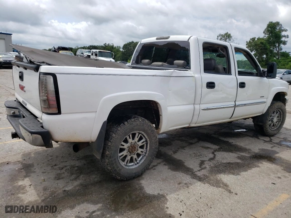 2003 GMC Sierra 2500HD SLT with VIN 1GTHK23133F107669, listed as a Copart auction lot 61963114 with 0 mi miles and Salvage Title. Bid and sale history available at carsss.com. Image 3.