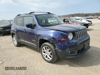2017 Jeep Renegade Latitude with VIN ZACCJBBB1HPF39902, listed as a Copart auction lot 50965445 with 119,821 mi miles and Salvage Title. Bid and sale history available at carsss.com. Image 4.