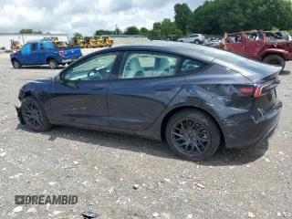 2025 Tesla Model 3 Long Range с VIN 5YJ3E1EA5SF996941, выставлен на аукционе Copart как лот 60059355 с пробегом 1 015 миль миль и Списание • Salvage title. История ставок и продаж доступна на DreamBid. Изображение 2.