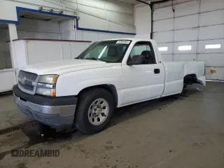 2005 Chevrolet Silverado 1500 Work Truck with VIN 1GCEC14VX5Z202016, listed as a Copart auction lot 52885965 with 248,746 mi miles and Salvage Title. Bid and sale history available at carsss.com. Image 1.