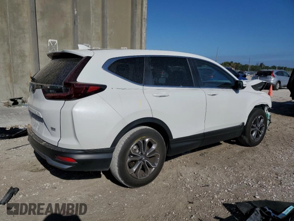 2021 Honda CR-V EX-L with VIN 2HKRW1H84MH429611, listed as a Copart auction lot 45639043 with 16,835 mi miles and . Bid and sale history available at DreamBid. Image 3.