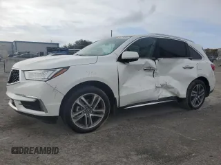 2018 Acura MDX Advance with VIN 5J8YD4H83JL026523, listed as a Copart auction lot 84719884 with 42,168 mi miles and Salvage Title. Bid and sale history available at carsss.com. Image 1.