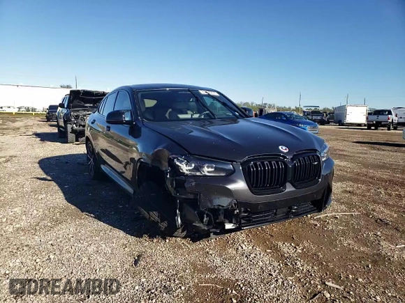 2023 BMW X4 M40i with VIN 5UX43DT01P9N51344, listed as a Copart auction lot 81478284 with 15,172 mi miles and Salvage Title. Bid and sale history available at carsss.com. Image 11.