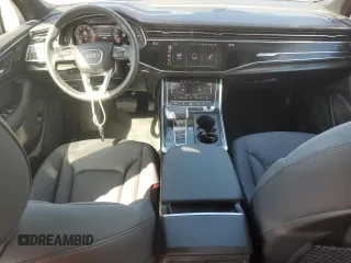 2025 Audi Q7 with VIN WA1AVBF7XSD004391, listed as a Copart auction lot 77033584 with 1,313 mi miles and Non repairable. Bid and sale history available at DreamBid. Image 8.