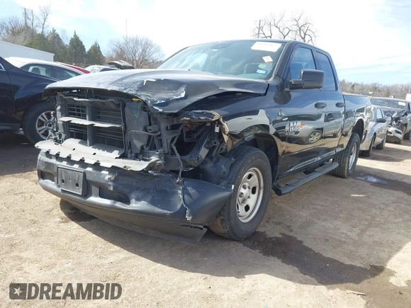 2019 Ram 1500 Classic Tradesman with VIN 1C6RR6FG1KS702041, listed as a IAAI auction lot 41669422 with 57,423 mi miles. Bid and sale history available at carsss.com. Image 18.