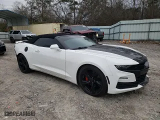 2019 Chevrolet Camaro 2SS with VIN 1G1FH3D74K0150989, listed as a Copart auction lot 89006185 with 59,791 mi miles and Salvage Title. Bid and sale history available at carsss.com. Image 4.