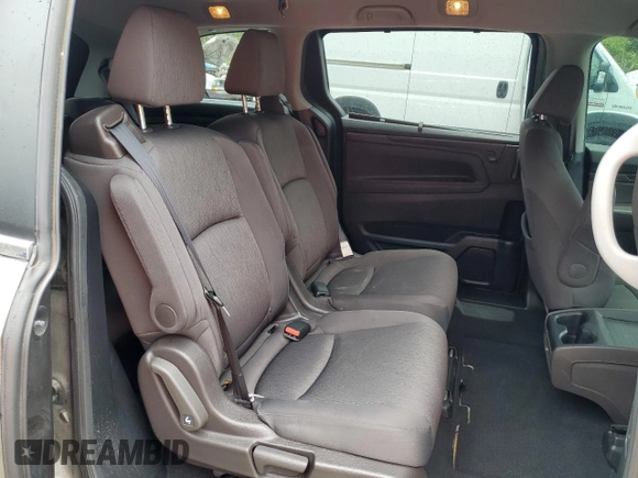 2018 Honda Odyssey EX with VIN 5FNRL6H5XJB017330, listed as a Copart auction lot 63470395 with 121,827 mi miles and Salvage title. Bid and sale history available at DreamBid. Image 11.