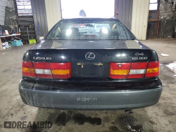 1998 Lexus ES 300 Luxury Sport Sdn with VIN JT8BF28G5W5031100, listed as a Copart auction lot 83019814 with 0 mi miles and Salvage Title. Bid and sale history available at carsss.com. Image 6.