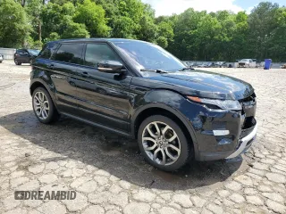 2013 Land Rover Range Rover Evoque Dynamic Premium with VIN SALVT2BG3DH731332, listed as a Copart auction lot 57669065 with 136,303 mi miles and Salvage title. Bid and sale history available at DreamBid. Image 4.