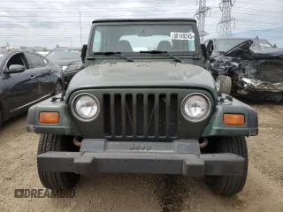 1998 Jeep Wrangler SE with VIN 1J4FY29P9WP767516, listed as a Copart auction lot 58149245 with 190,964 mi miles and Salvage title. Bid and sale history available at DreamBid. Image 5.