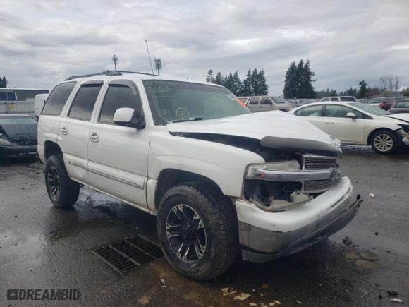 2001 Chevrolet Tahoe LS with VIN 1GNEK13T81R201211, listed as a Copart auction lot 37158552 with 0 mi miles and Salvage Title. Bid and sale history available at carsss.com. Image 1.