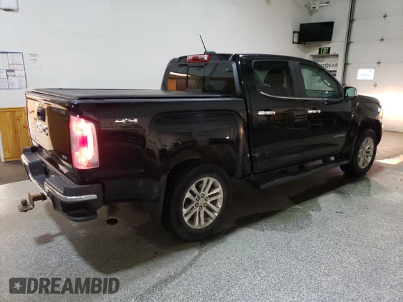 2018 GMC Canyon 4WD SLT with VIN 1GTG6DEN5J1102611, listed as a Copart auction lot 81990044 with 91,739 mi miles and Clean Title. Bid and sale history available at carsss.com. Image 3.