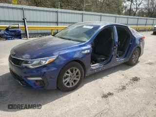 2020 Kia Optima LX with VIN 5XXGT4L39LG403321, listed as a Copart auction lot 48821355 with 122,388 mi miles and Salvage Title. Bid and sale history available at carsss.com. Image 1.