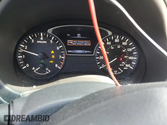 2017 Nissan Altima SR z VIN 1N4AL3AP8HC254001, wystawiony jako Copart lot #57818285 z przebiegiem 78 000 mil mil oraz Szkoda całkowita • Salvage title. Historia ofert i sprzedaży dostępna na DreamBid. Obrazek 9.